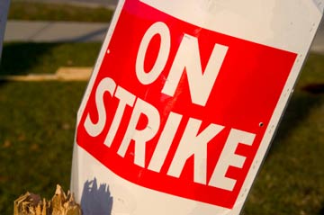 union-on-strike