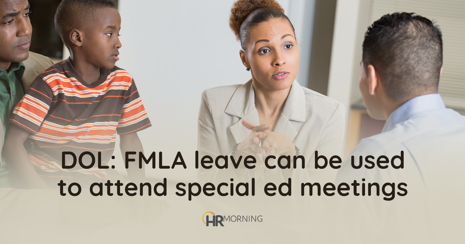 DOL: FMLA leave can be used to attend special ed meetings
