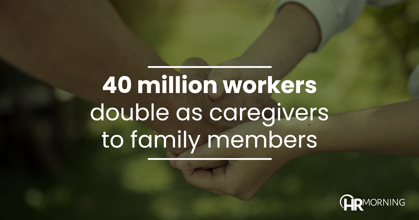 40 Million Workers Double As Caregivers To Family Members