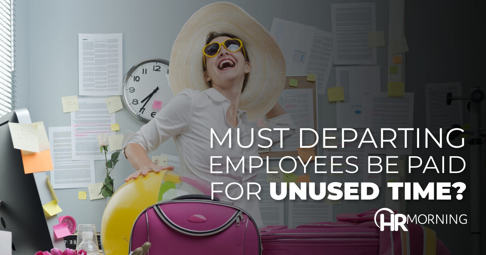 must departing employee be paid for unused time