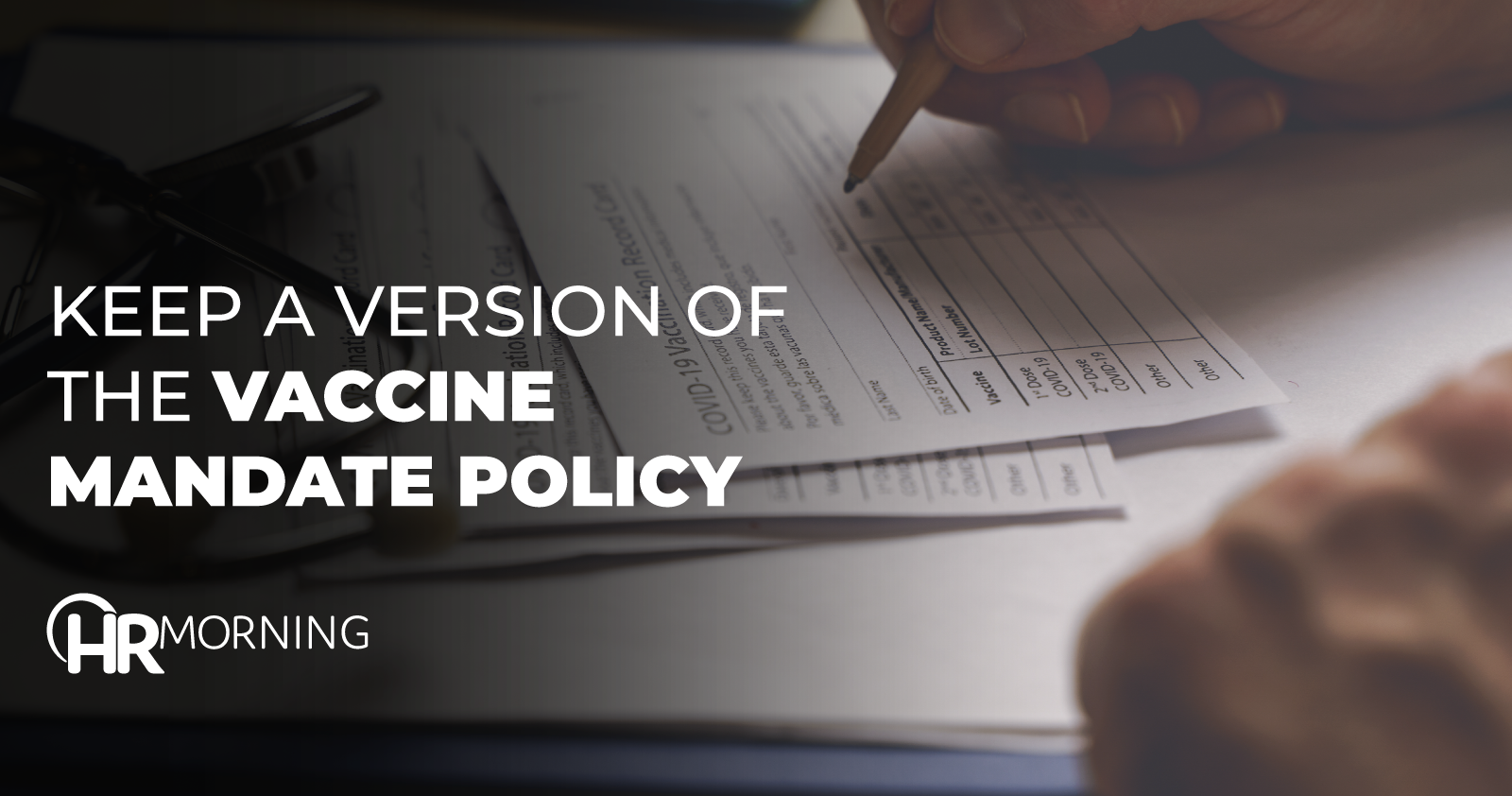 keep a version of the vaccine mandate policy