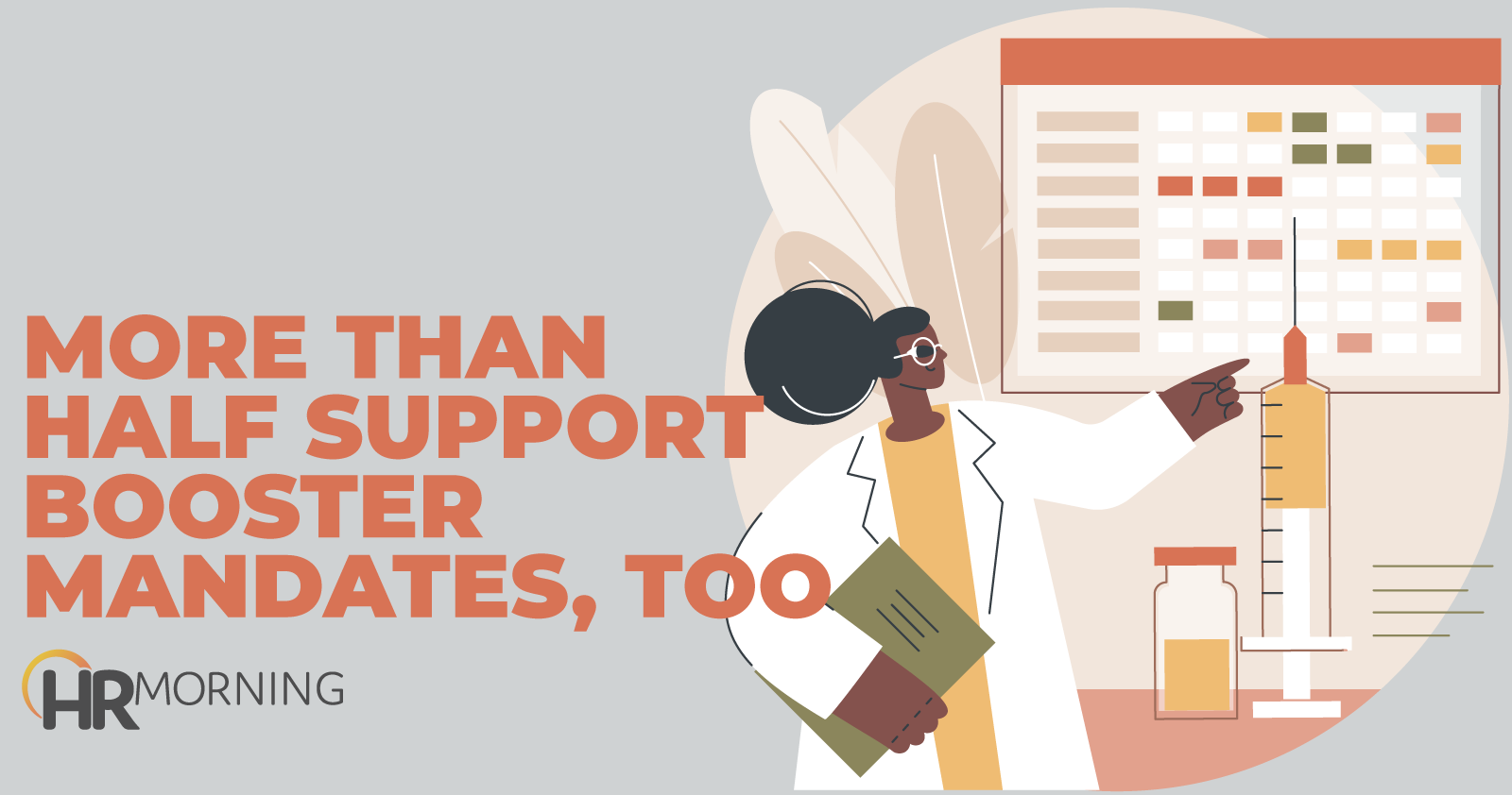 More Than Half Support Booster Mandates Too