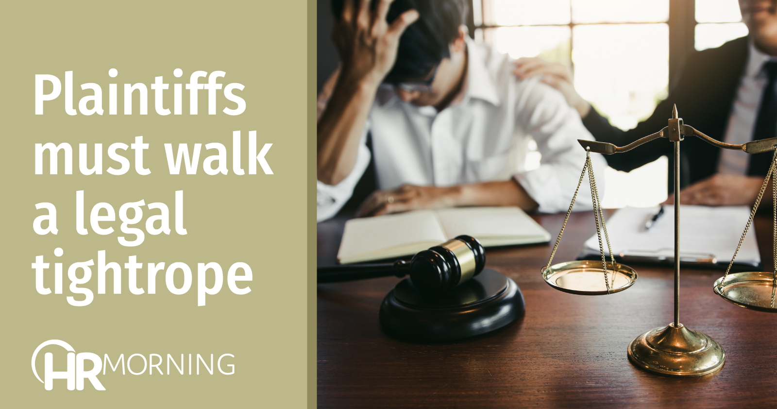 Plaintiffs Must Walk A Legal Tightrope