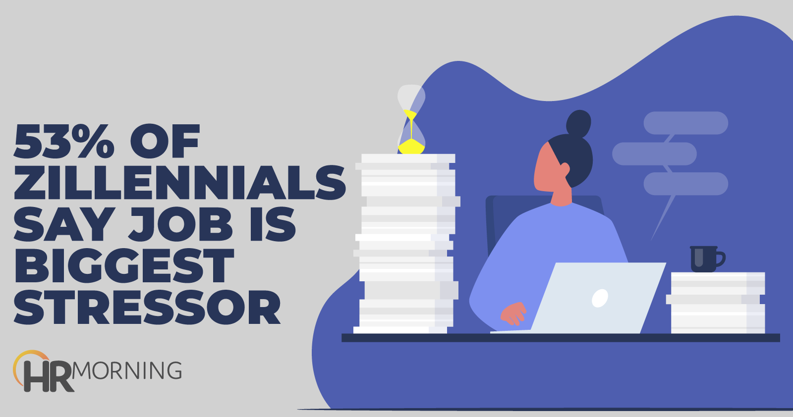 53 percent of zillennials say job is biggest stressor