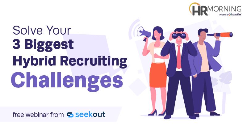 Solve Your 3 Biggest Hybrid Recruiting Challenges - A Free webinar from seekout