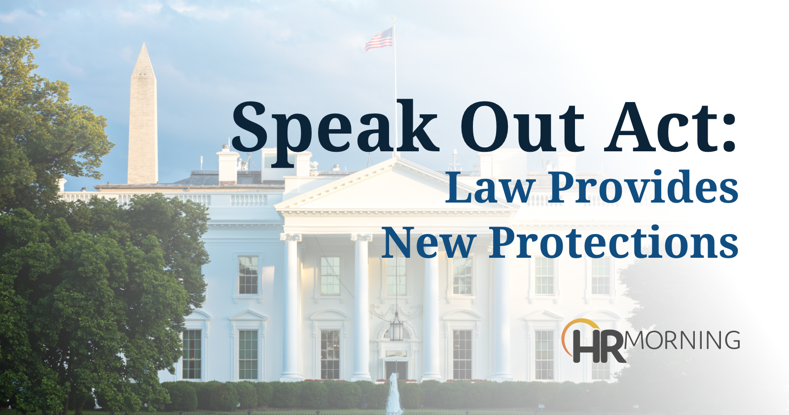 Speak Out Act: Law Provides New Protections