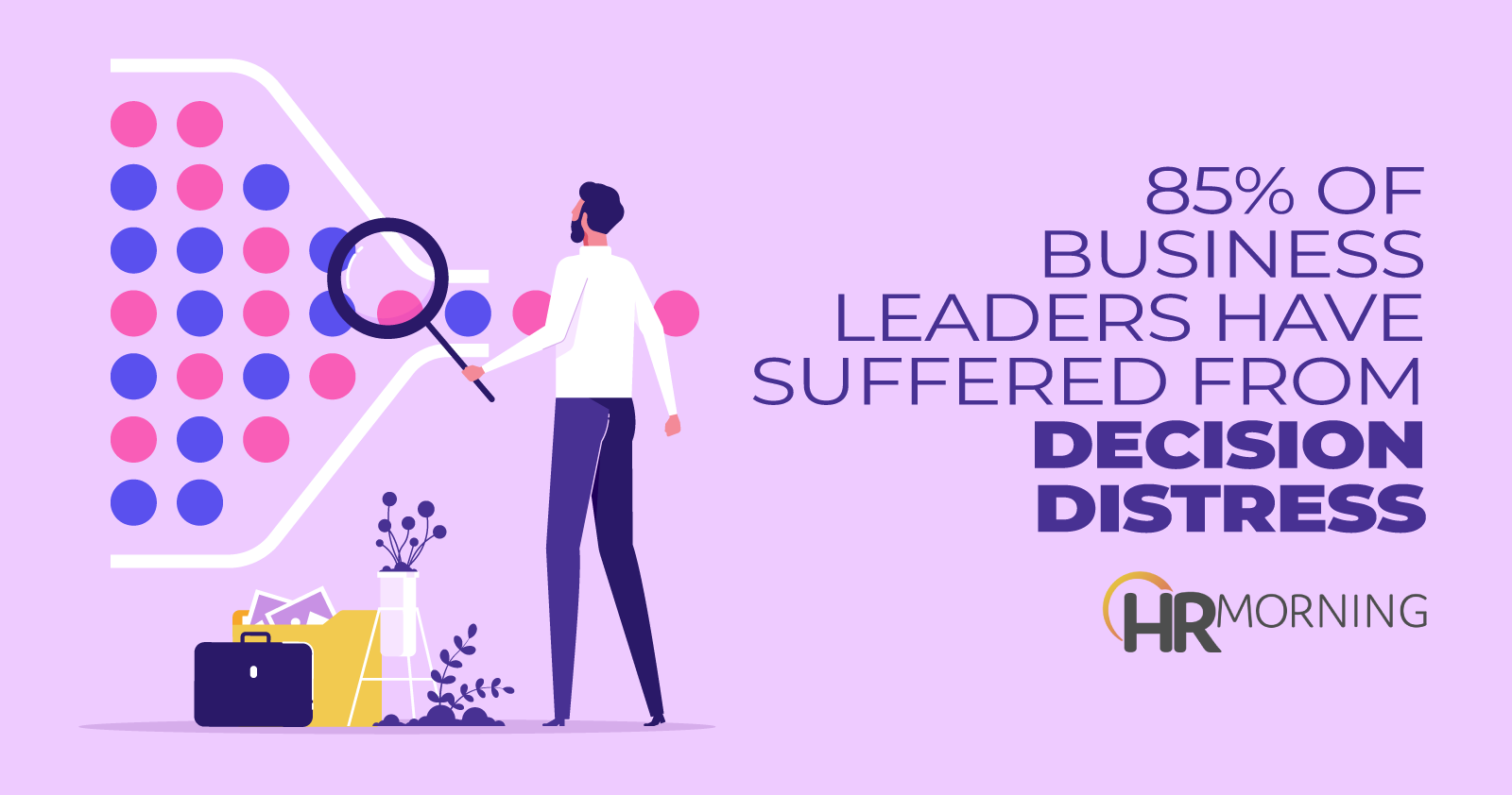 85% of business leaders have suffered from decision distress