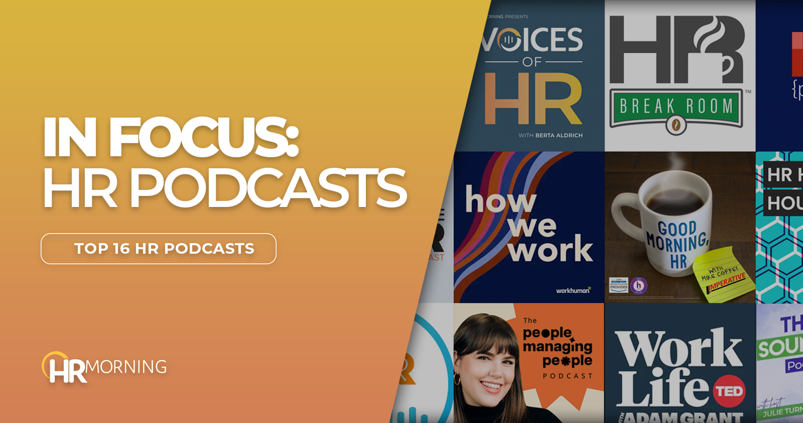 Top 16 HR podcasts – and how to get the most from them