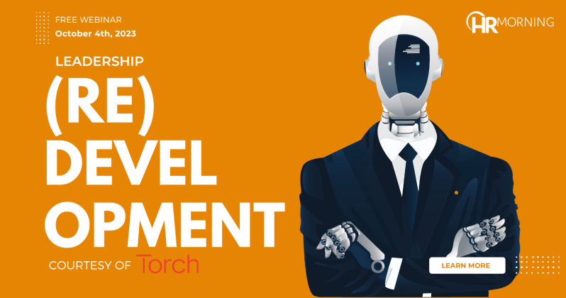 Free webinar- leadership Redevelopment from Torch - October 4th 2023