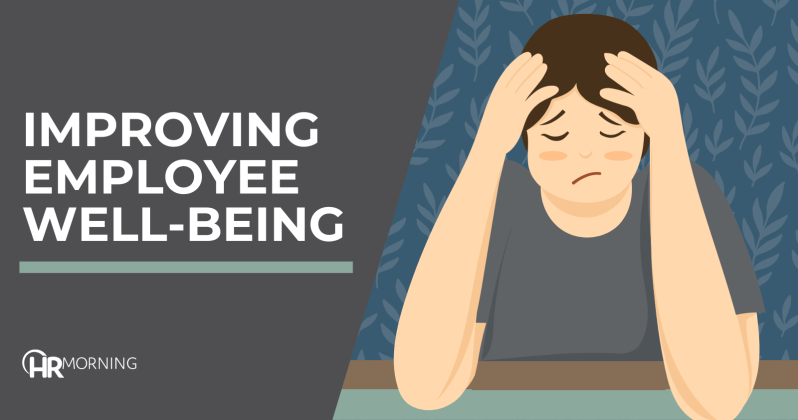Improving employee well-being