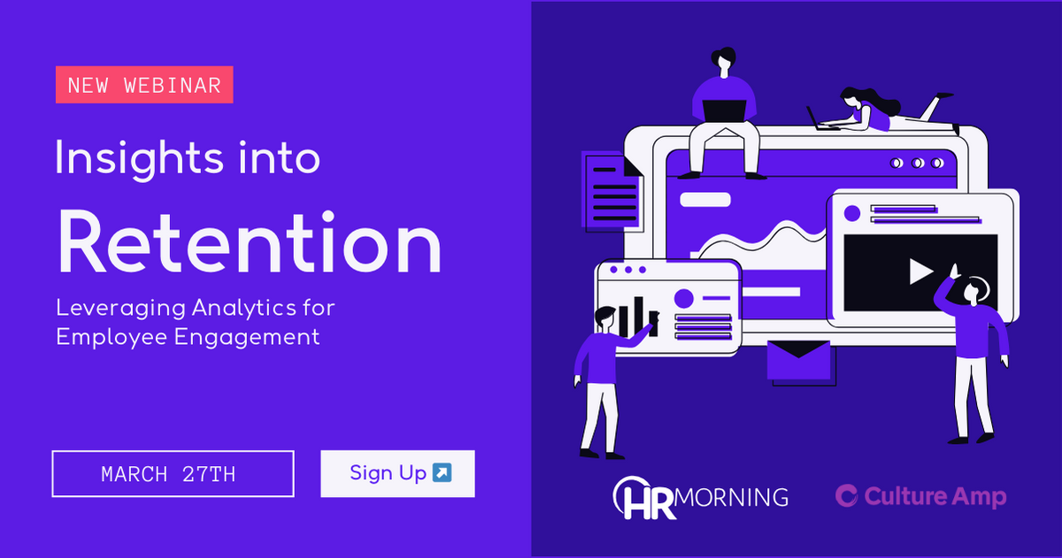 new webinar insights into Retention: leveraging analytics for employee engagement