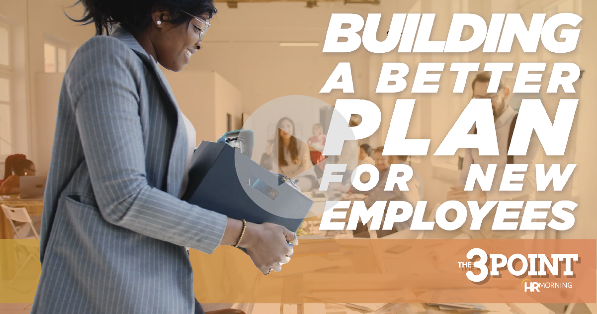 A Better plan for new employees