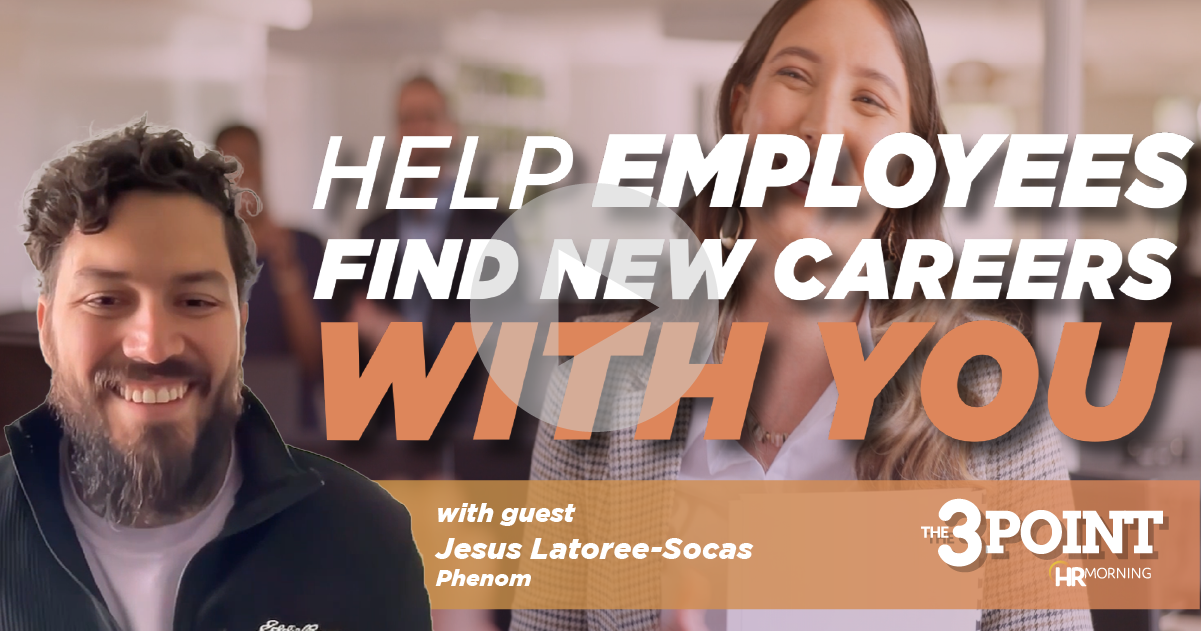 Help employees find new careers with you