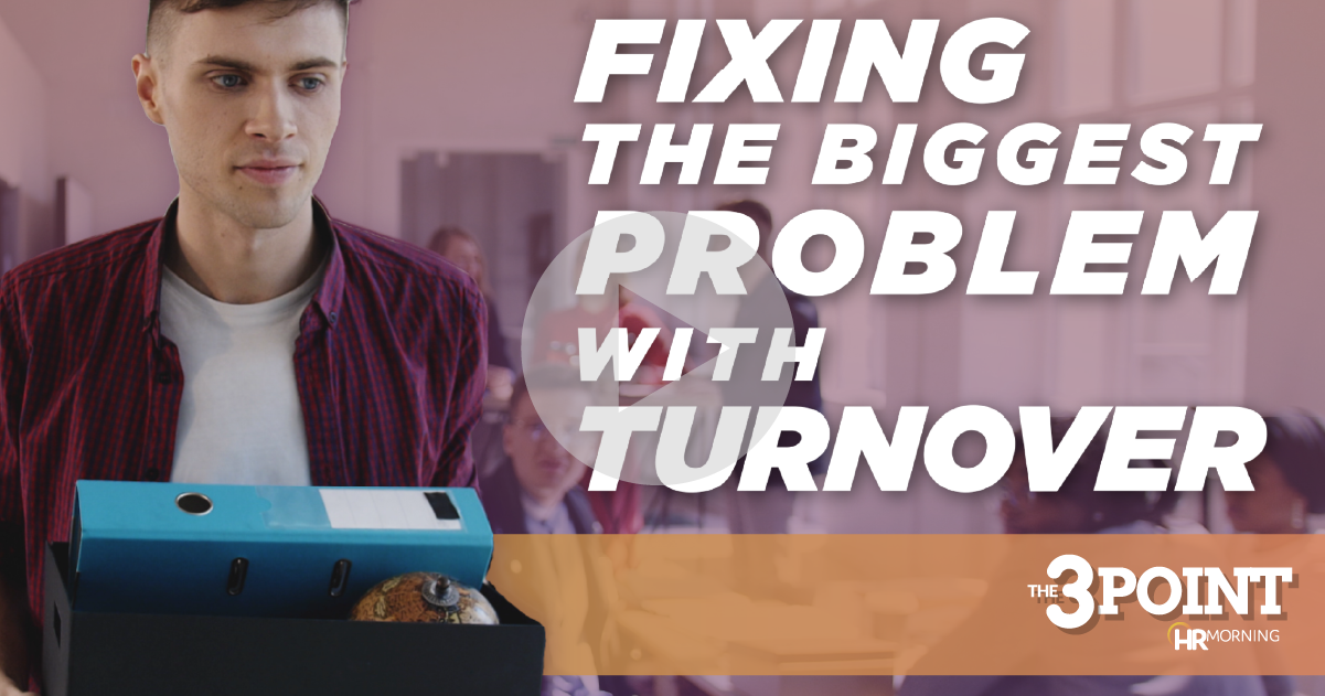 Fixing the biggest problem with turnover