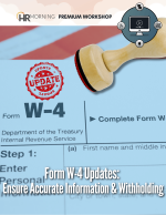 Form W-4 Updates: Ensure Accurate Information & Withholding